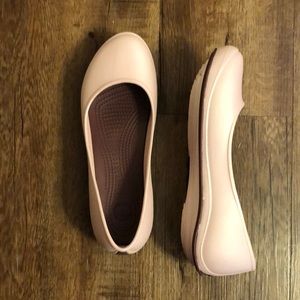 Crocs Pink Flat